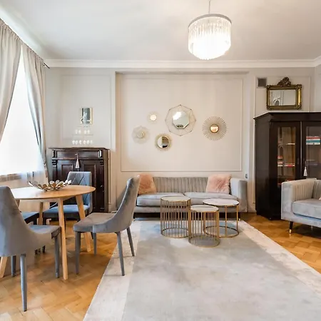 Ferienwohnung Premium Artdeco Boutique Warschau Exterior foto