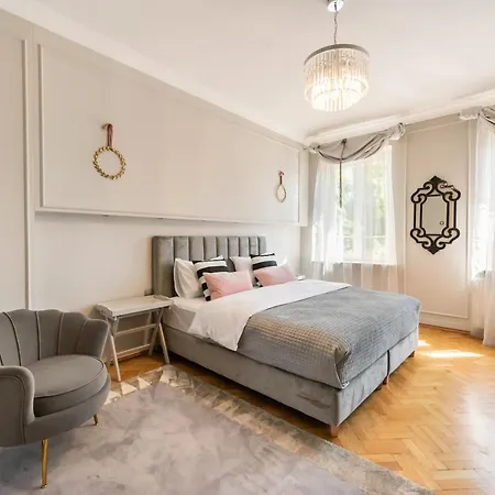 Ferienwohnung Premium Artdeco Boutique Warschau Exterior foto