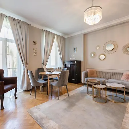 Ferienwohnung Premium Artdeco Boutique Warschau Exterior foto
